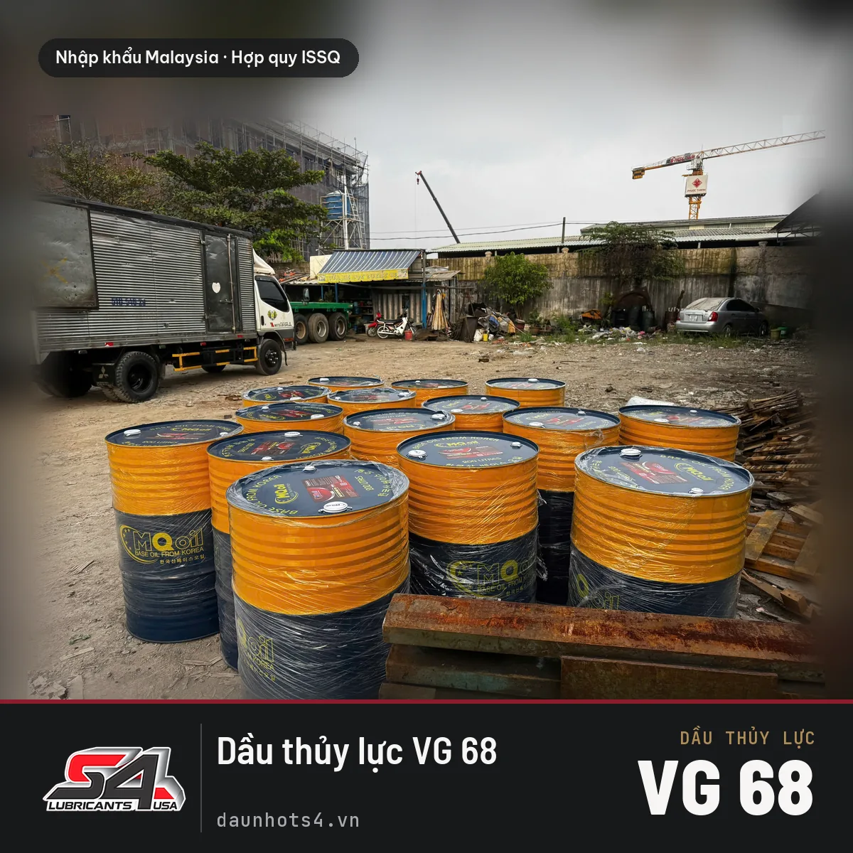 Dầu thủy lực VG 68 — Dầu Nhớt S4