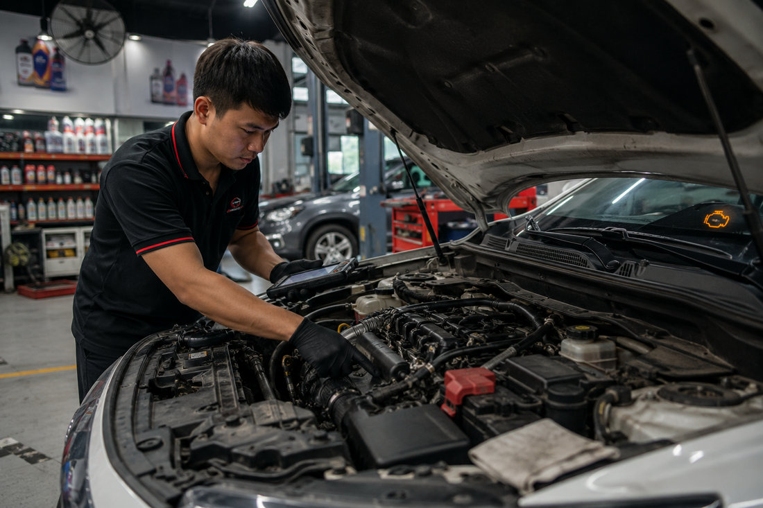 Dấu hiệu cảnh báo hệ thống nạp nhiên liệu đang kêu cứu