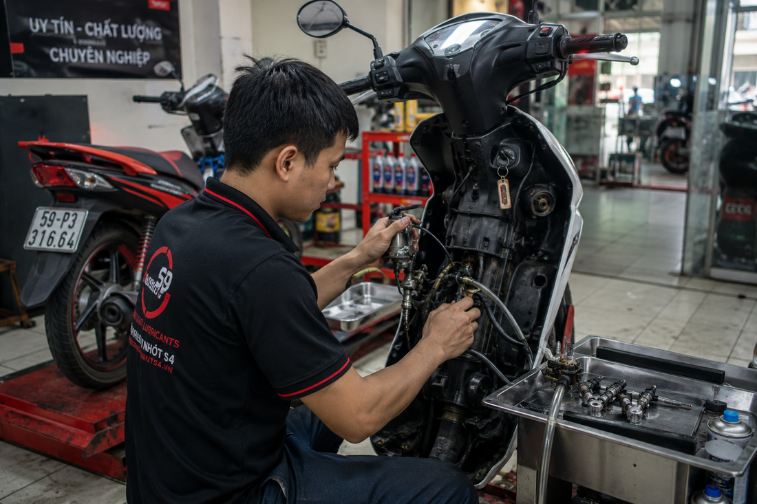 Dấu hiệu cảnh báo hệ thống phun xăng xe Honda đang bị nghẹt cặn