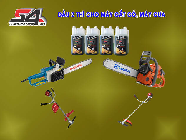 Nhớt 2 thì cho máy cưa 