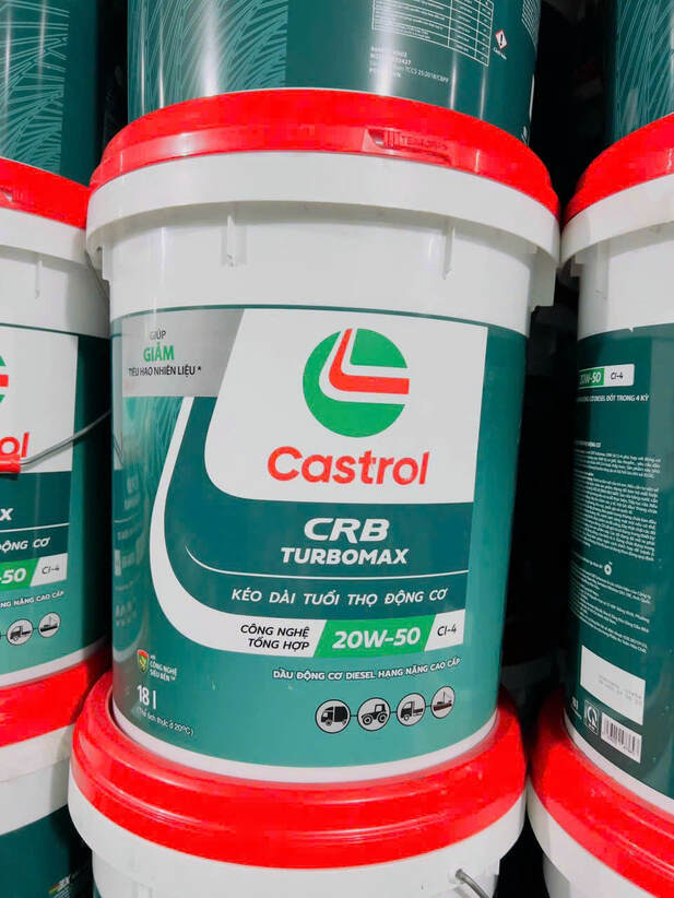 Nhớt Castrol Turbo 18l