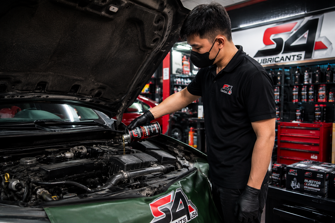 Tại sao động cơ xe hơi lại nhanh bám cặn bẩn đến vậy?