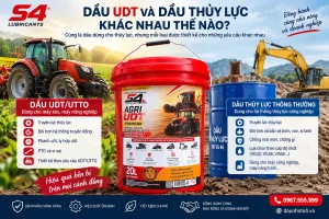 So sánh dầu UDT và dầu thủy lực thông thường