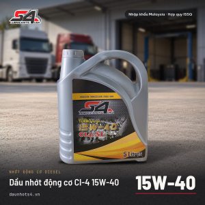 Dầu nhớt động cơ CI4 15W40 nhập khẩu Malaysia
