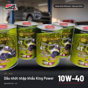 Dầu nhớt nhập khẩu King Power