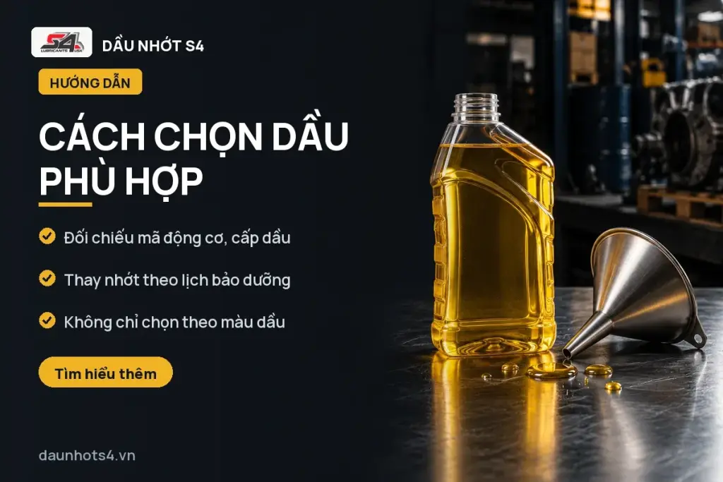 Cách chọn dầu phù hợp: Chai dầu màu vàng và phễu kim loại trên bề mặt kim loại bóng. Có vài giọt dầu rơi.